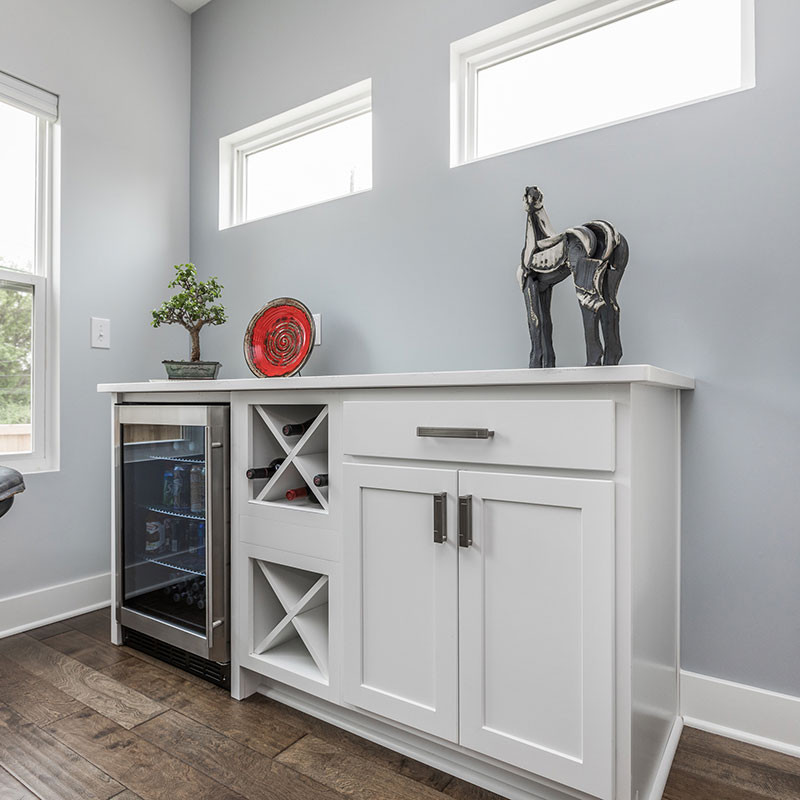 interior of new home