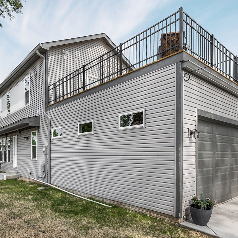 custom home exterior