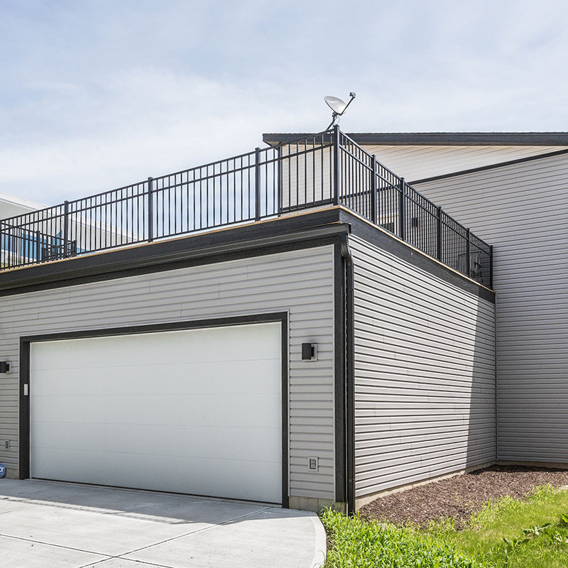 custom home exterior