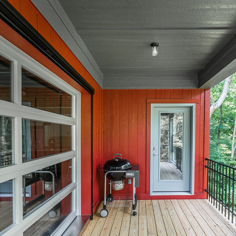 custom home exterior