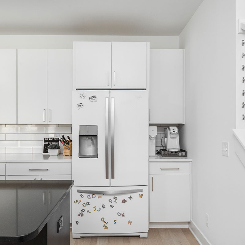 new kitchen in custom home