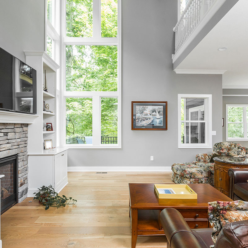 living room interior - custom design