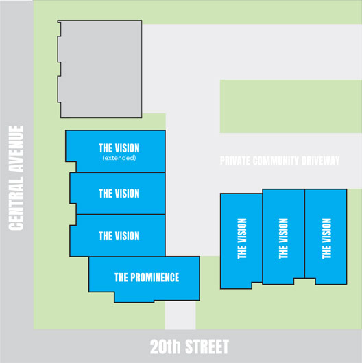 siteplan2 Cornerstone on Central