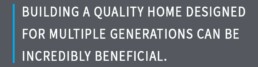 multiple generation homes